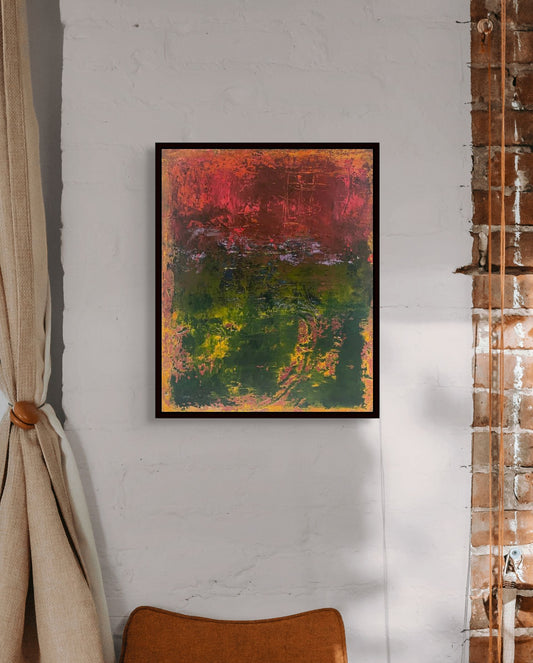 Pompeii - Red, Green, Ochre