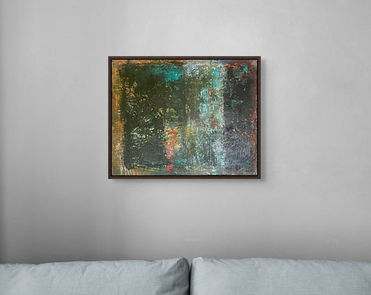 Pompeii - Green, Turq, Ochre