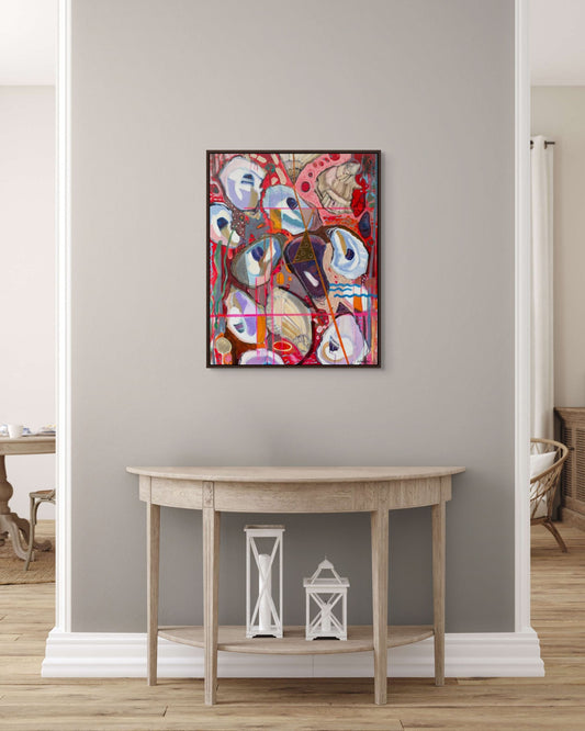 Red Graffiti Oysters