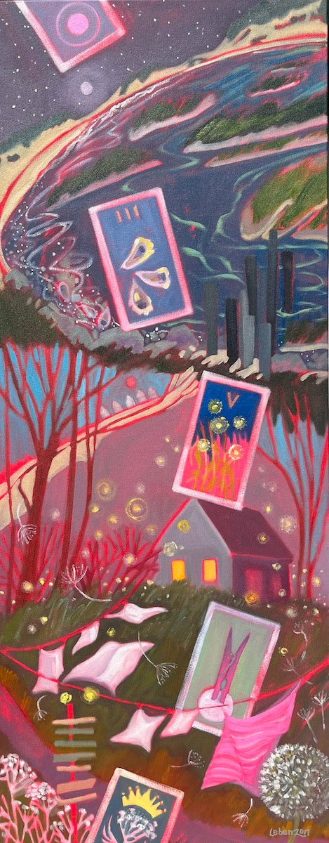 3 of Oysters Upright, Very Auspicious