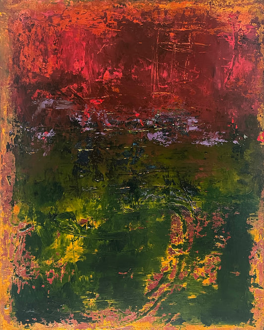 Pompeii - Red, Green, Ochre