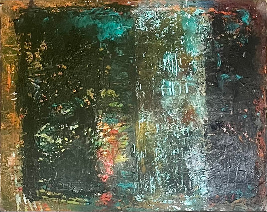 Pompeii - Green, Turq, Ochre