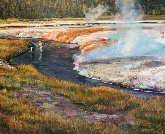 Fishing the Firehole