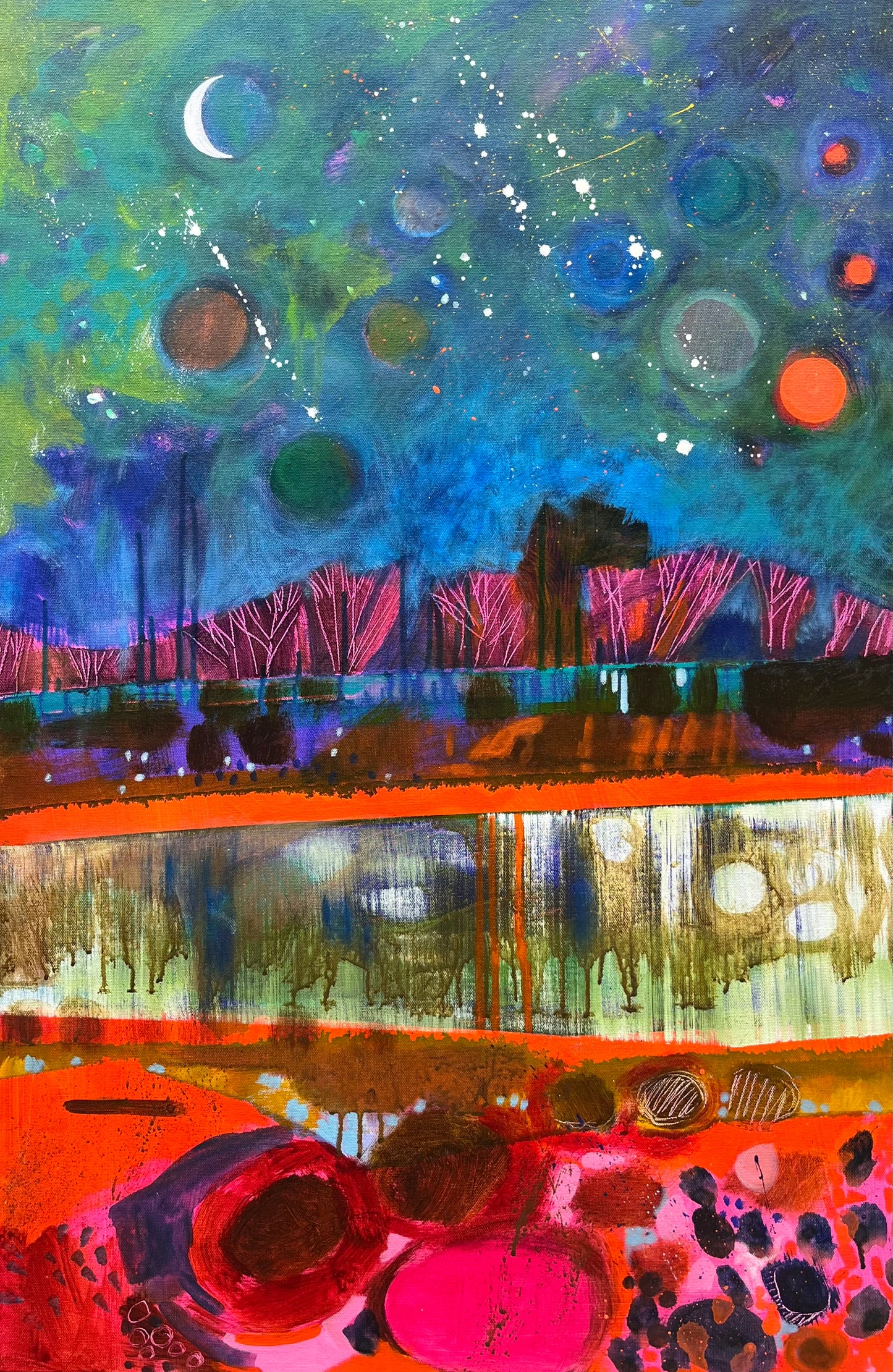 All the Planets and the Milky Way