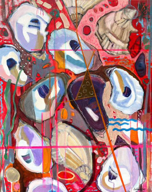 Red Graffiti Oysters