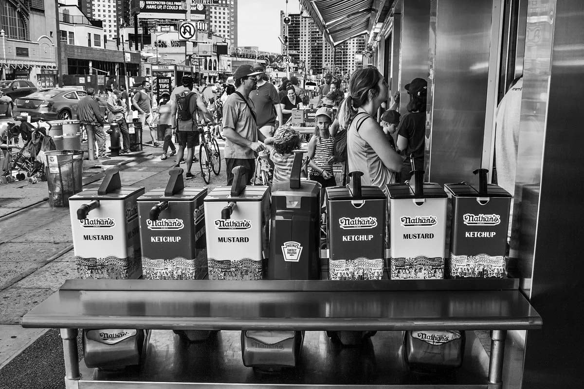 Nathan's, Coney Island, NYC