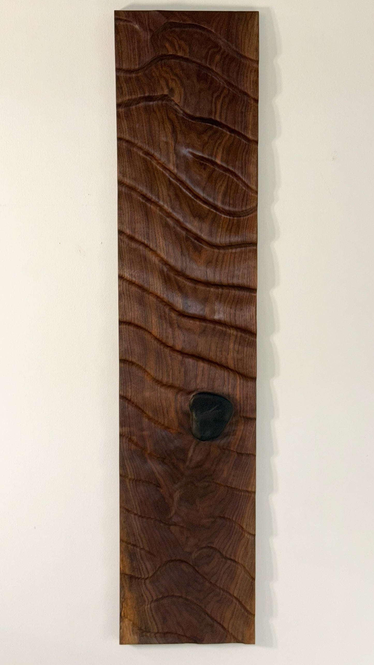 Walnut Sandflat Pattern w/ Stone
